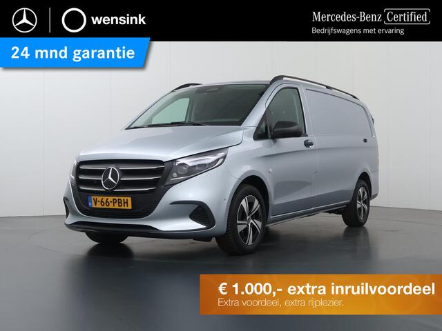 Mercedes-Benz VITO 116 CDI | L2 | SELECT | AUT. | 2500 KG TREKHAAK | KUNST LEDEREN BEKLEDING | AIRCO | CRUISE | CAMERA | CARPLAY | ANDROID AUTO | STOELVERWARMING | DODEHOEKDETECTIE | 24 MAANDEN GARANTIE | CERTIFIED