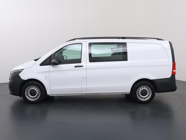 Mercedes-Benz VITO 114 CDI | L2 LANG | DUBBELE CABINE | TREKHAAK | BETIMMERING | CLIMATE CONTROL | BLUETOOTH | 5-ZITS | CERTIFIED