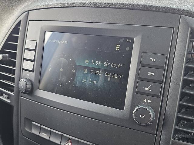 Mercedes-Benz VITO eVito 66 kWh LED Bumpers-Kleur Lm-Velgen 286KM WLTP Snelladen Achterdeuren!