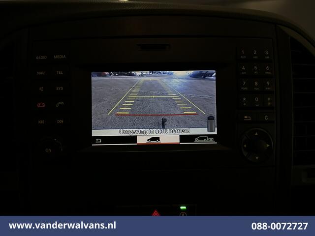 Mercedes-Benz VITO 114 CDI 136pk L2H1 Euro6 Airco | Navigatie | Camera | Cruisecontrol | Stoelverwarming Parkeersensoren, Trekhaak, Bijrijdersbank
