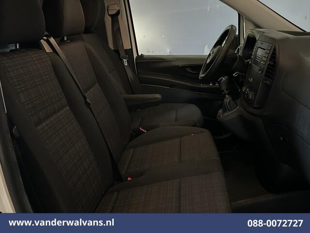 Mercedes-Benz VITO 114 CDI 136pk L2H1 Euro6 Airco | Navigatie | Camera | Cruisecontrol | Stoelverwarming Parkeersensoren, Trekhaak, Bijrijdersbank