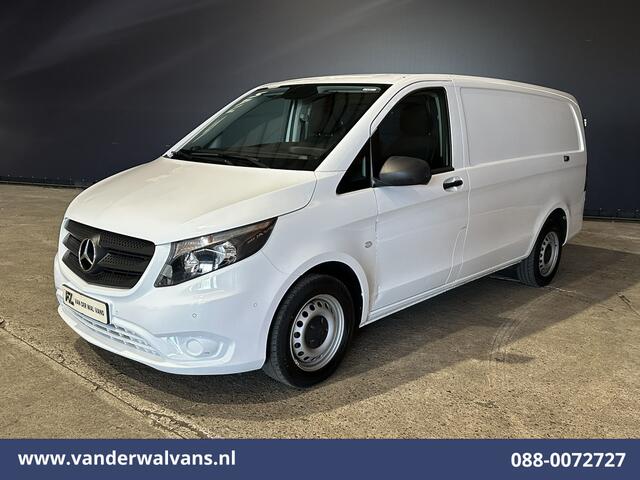 Mercedes-Benz VITO 114 CDI 136pk L2H1 Euro6 Airco | Navigatie | Camera | Cruisecontrol | Stoelverwarming Parkeersensoren, Trekhaak, Bijrijdersbank