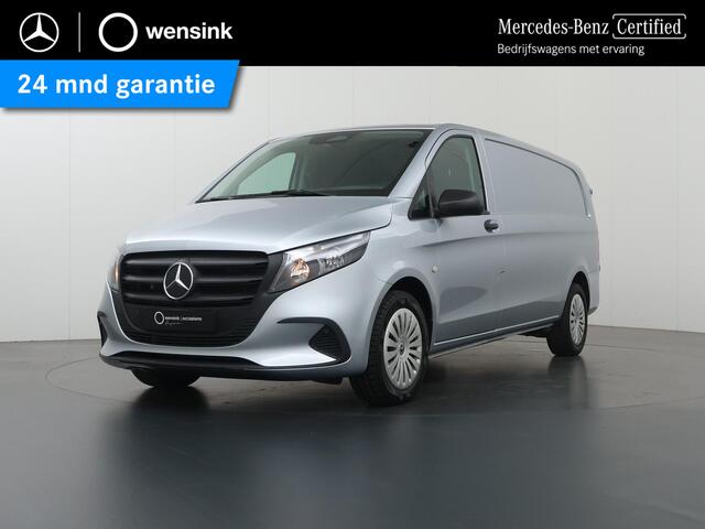 Mercedes-Benz VITO 116 CDI | L3 | AUT. | PRO | ACHTERUITRIJCAMERA | TREKHAAK | CARPLAY | ANDROID AUTO | 2-ZITS | STOEL - STOEL | 2500 KG AHW | METALLIC | CERTIFIED