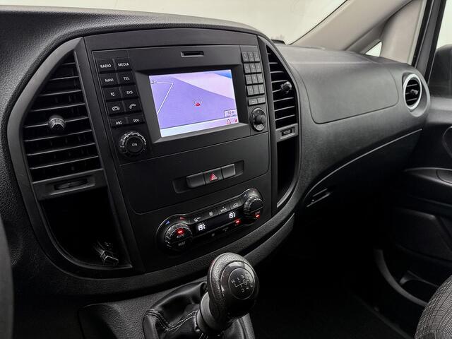 Mercedes-Benz VITO 111 CDI Lang Navigatie Trekhaak Lichtmetaal Camera Striping Betimmering Sidebars
