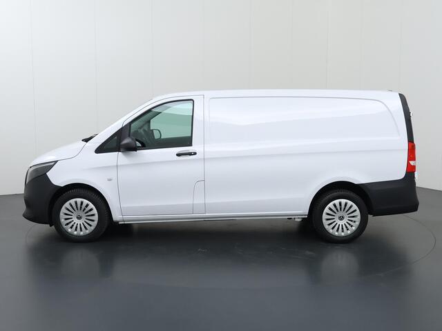 Mercedes-Benz VITO 116 CDI | LANG L2 | PRO | AUTOMAAT NAVIGATIE | TREKHAAK | STOELVERWARMING | CAMERA | CRUISE CONTROL | AIRCO | BETIMMERDE LAADRUIMTE | 3-ZITS | CERTIFIED