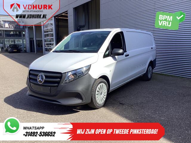 Mercedes-Benz VITO 116 CDI Aut. L3 2.5t Trekverm./ Stoelverw./ 270Gr.Deuren/ Camera/ Navi/ Cruise/ PDC/ Trekhaak