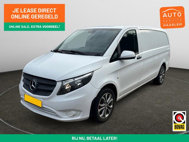 Mercedes-Benz VITO 111 CDI Lang Euro 6, 3 Pers, Cruise Control, Airco, Grijs Kenteken