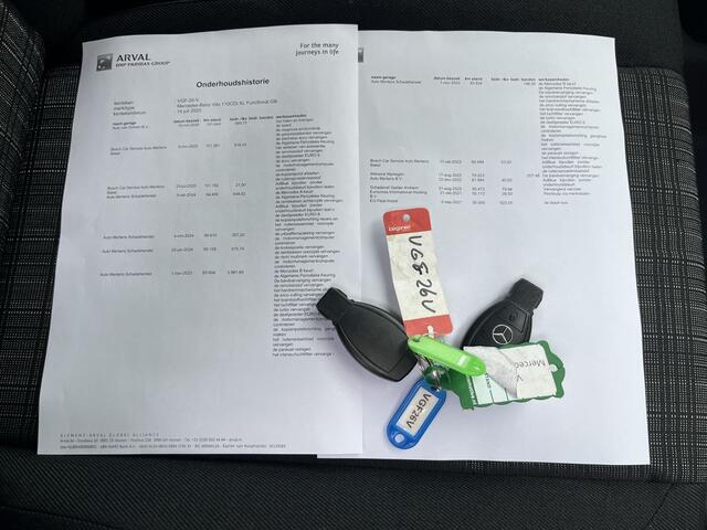 Mercedes-Benz VITO 110 CDI 102 pk E6 XL Extra Lang 3p Lease ¤253 p/m, Airco, Camera, laadbrug, onderhoudshistorie aanwezig