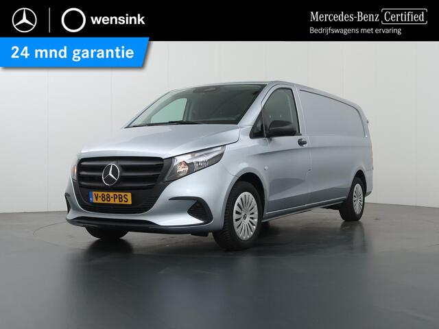 Mercedes-Benz VITO 116 CDI | L3 | PRO | AUT. | 2500 KG TREKHAAK | AIRCO | CRUISE CONTROL | ACHTERUITRIJCAMERA | 2-ZITS | STOEL-STOEL | CARPLAY | ANDROID AUTO | LAADRUIMTE BEKLEDING HOUT | CERTIFIED