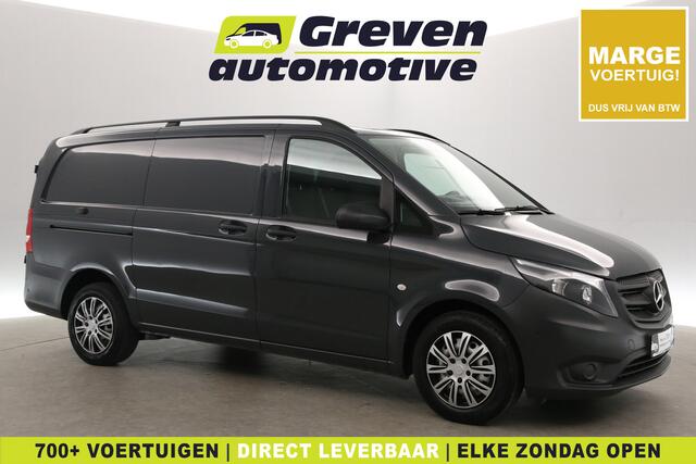 Mercedes-Benz VITO CDI Lang 140PK | Marge | Airco | Cruise | 3 Zits | Trekhaak | Parkeersens. | Stoelverw.