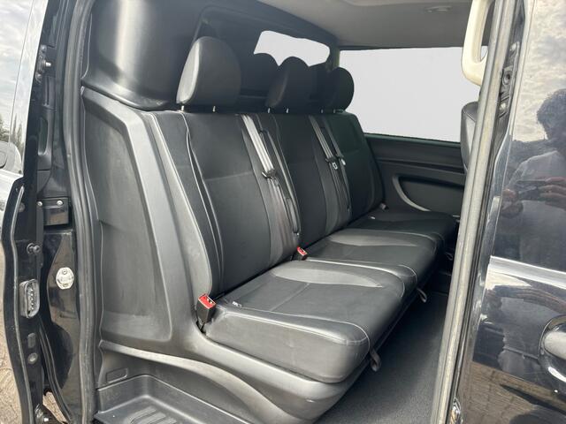 Mercedes-Benz VITO 116 CDI Lang Dubbele Cabine Aut- 2500kg Trekhaak, 5 Pers, Leder Interieur, Privacy Glass, Park Assist