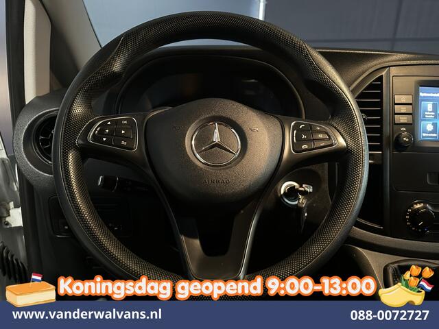Mercedes-Benz VITO 116 CDI 164pk L3H1 Euro6 Airco | Camera | Apple Carplay | Cruisecontrol | Bumper in de kleur Stoelverwarming, Android Auto, Bijrijdersbank