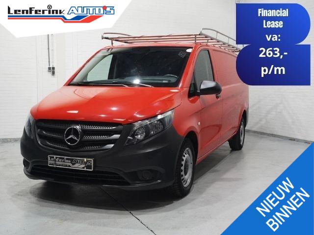 Mercedes-Benz VITO 114 CDI 136 pk Extra Lang Navi, Camera, Trekhaak NAP, Imperiaal met Trap, PDC V+A, 2-Zits