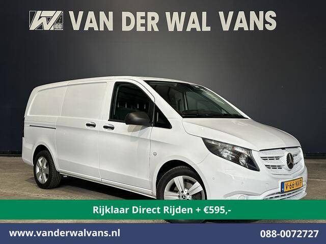Mercedes-Benz VITO 114 CDI 136pk L2H1 *Rijklaar Direct Rijden* Euro6 Airco | Navigatie | Camera | LM Velgen Cruisecontrol, Bumper in de kleur, Parkeersensoren, Achterklep, Stoelverwarming, Bijrijdersbank, Inrichting