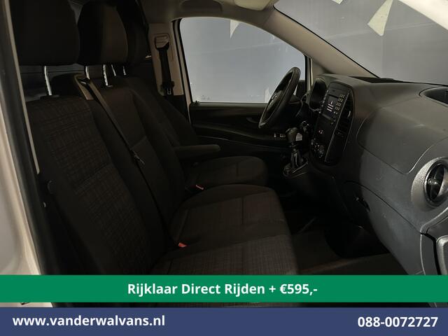Mercedes-Benz VITO 114 CDI 136pk L2H1 *Rijklaar Direct Rijden* Euro6 Airco | Navigatie | Camera | LM Velgen Cruisecontrol, Bumper in de kleur, Parkeersensoren, Achterklep, Stoelverwarming, Bijrijdersbank, Inrichting