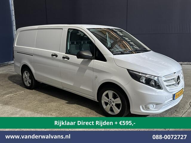 Mercedes-Benz VITO 114 CDI 136pk L2H1 *Rijklaar Direct Rijden* Euro6 Airco | Navigatie | Camera | LM Velgen Cruisecontrol, Bumper in de kleur, Parkeersensoren, Achterklep, Stoelverwarming, Bijrijdersbank, Inrichting