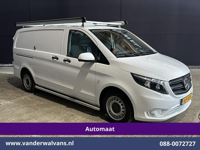 Mercedes-Benz VITO 114 CDI 136pk 9G-Tronic Automaat L2H1 Euro6 Airco | Camera | Navigatie | Apple Carplay | Imperiaal | 2500kg Trekhaak Android Auto, Cruisecontrol, Parkeersensoren, Sidebars, Bumper in de kleur