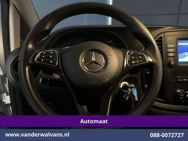 Mercedes-Benz VITO 114 CDI 136pk 9G-Tronic Automaat L2H1 Euro6 Airco | Camera | Navigatie | Imperiaal | 2500kg Trekhaak | Cruisecontrol Apple Carplay, Android Auto, Parkeersensoren, Sidebars