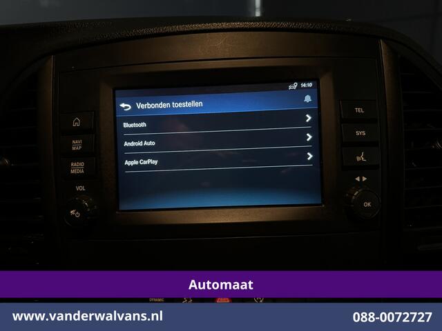 Mercedes-Benz VITO 114 CDI 136pk 9G-Tronic Automaat L2H1 Euro6 Airco | Camera | Navigatie | Imperiaal | 2500kg Trekhaak | Cruisecontrol Apple Carplay, Android Auto, Parkeersensoren, Sidebars