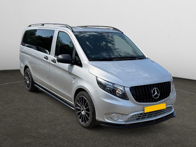 Mercedes-Benz VITO 114 CDI Lang AMG Night Edition Aut- Dubbele Cabine, 5/6 Pers, Park Assist, Navigatie, Cruise, Clima