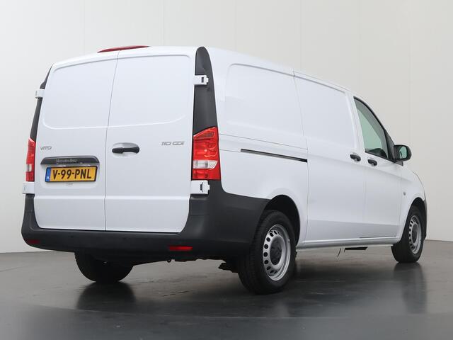 Mercedes-Benz VITO 110 CDI | L2 | PRO | AIRCO | CRUISE CONTROL | PARKEERSENSOREN | 3-ZITS | BETIMMERDE LAADRUIMTE | 4 SEIZOENEN BANDEN | CERTIFIED