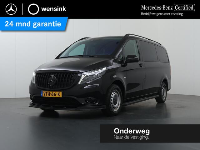 Mercedes-Benz VITO 114 CDI | Aut. | L2 Lang | Dubbele Cabine | LED Koplampen | 5-zits | Parkeercamera | Trekhaak | Sidebars | Stoelverwarming | Certified