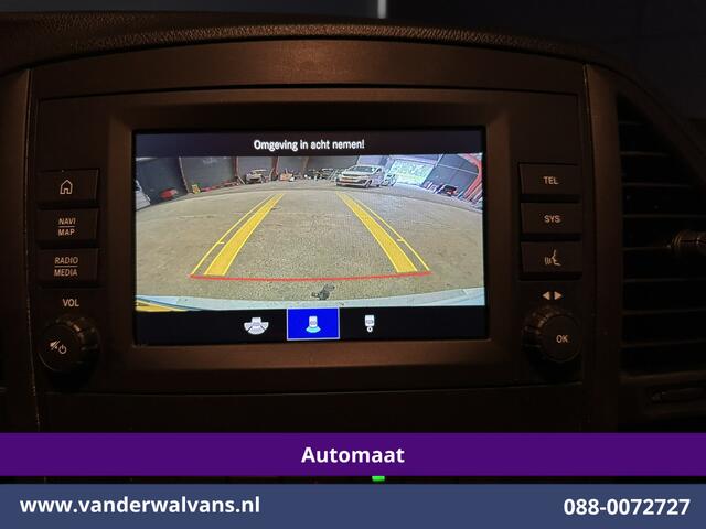 Mercedes-Benz VITO 114 CDI 136pk 9G-Tronic Automaat L2H1 Euro6 Airco | Camera | Navigatie | Imperiaal | 2500kg Trekhaak | Apple Carplay Android Auto, Cruisecontrol, Parkeersensoren, Sidebars, Bumper in de kleur