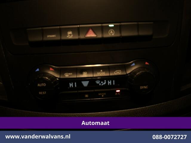 Mercedes-Benz VITO 114 CDI 136pk 9G-Tronic Automaat L2H1 Euro6 Airco | Camera | Navigatie | Imperiaal | 2500kg Trekhaak | Apple Carplay Android Auto, Cruisecontrol, Parkeersensoren, Sidebars, Bumper in de kleur
