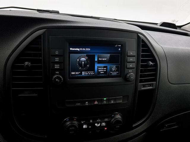 Mercedes-Benz VITO 119 CDI Lang Sortimo inrichting 190pk automaat Led Standkachel Stoelverwarming Camera + Sensoren