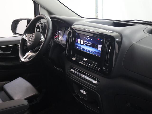 Mercedes-Benz VITO 119 CDI | XL L3 | AUTOMAAT | DUBBELE CABINE | 2X ZIJSCHUIFDEUREN | TREKHAAK | MULTI-BEAM LED | NAVIGATIE | CAMERA | PARKEERSENSOREN | AIRCO | CRUISE CONTROL | BETIMMERD | LICHTMETALEN VELGEN | CERTIFIED