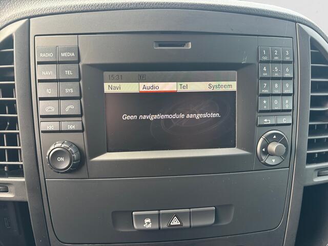 Mercedes-Benz VITO 116 CDI XL AMG Night Edition- 3 Pers, Leder, Stoelverwarming, Park Assist, Cruise, Clima, Sidebars