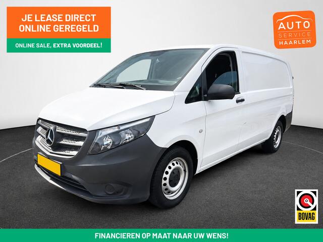 Mercedes-Benz VITO 114 CDI Lang Ambition Aut- 3 Pers, Navi, Clima, Camera, Cruise, Dynamic Select, Grijs Kenteken