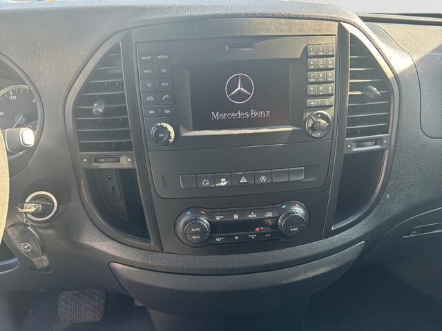Mercedes-Benz VITO 114 CDI Lang Ambition Aut- 3 Pers, Navi, Clima, Camera, Cruise, Dynamic Select, Grijs Kenteken
