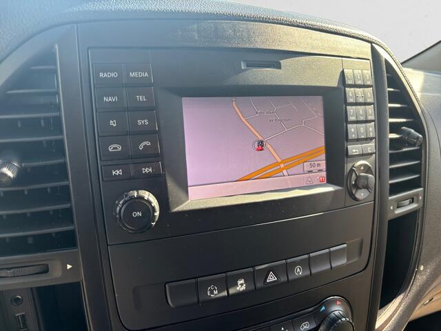 Mercedes-Benz VITO 114 CDI Lang Ambition Aut- 3 Pers, Navi, Clima, Camera, Cruise, Dynamic Select, Grijs Kenteken