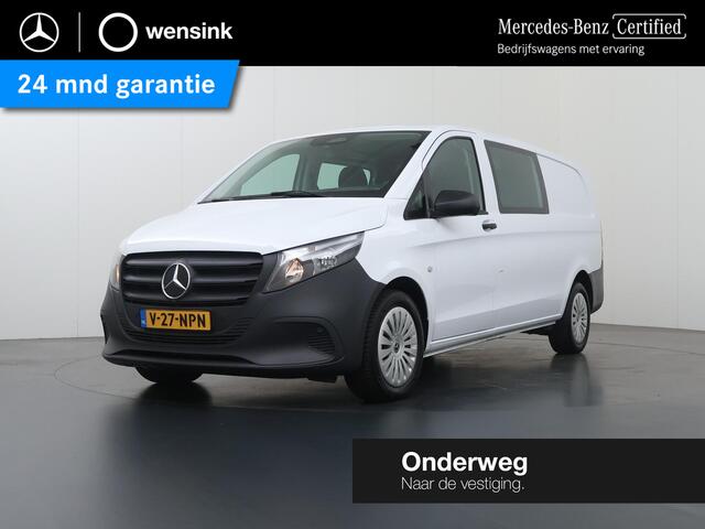 Mercedes-Benz VITO 119 CDI | Aut. | XL L3 | Dubbele Cabine | 5-zits | Stoelverwarming | Navigatie | Parkeercamera | Cruise Control | Certified