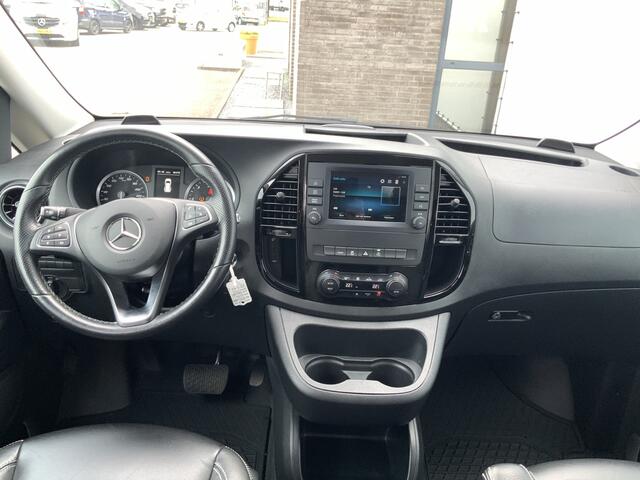 Mercedes-Benz VITO 119 CDI Extra Lang Dub Cab Automaat Airco Cruise Navi Trekhaak 2500 kg leer 5 Zits Alu Velg Euro 6