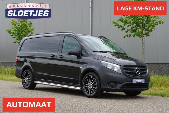 Mercedes-Benz VITO 116 CDI Lang Grijs |1e eigenaar |Automaat |Camera |Cruise |Navi |Airco |163 pk |Carplay |Android Auto |EURO6 |Lederen stuurwiel |BPM vrij!