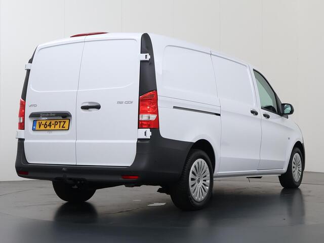 Mercedes-Benz VITO 116 CDI | Aut. | Lang L2 | Pro | NAVIGATIE | TREKHAAK 2500 KG | STOELVERWARMING | CAMERA | CRUISE CONTROL | AIRCO | BETIMMERDE LAADRUIMTE | CERTIFIED