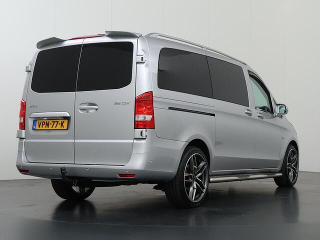 Mercedes-Benz VITO 119 CDI | AUT. | L2 LANG | GLASSLOOK | LM VELGEN | CLIMATE CONTROL | TREKHAAK | 2-ZITS | LEDEREN BEKLEDING | PARKEERCAMERA