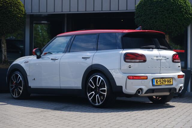 Mini CLUBMAN 2.0 JCW ALL4 Thunder Pack Panodak Harman Kardon Leder Acc HUD NL Auto Dealer Onderhouden