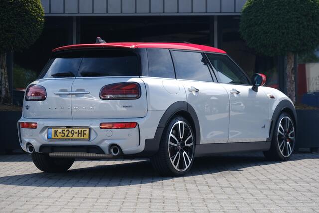 Mini CLUBMAN 2.0 JCW ALL4 Thunder Pack Panodak Harman Kardon Leder Acc HUD NL Auto Dealer Onderhouden