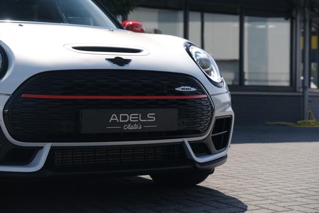 Mini CLUBMAN 2.0 JCW ALL4 Thunder Pack Panodak Harman Kardon Leder Acc HUD NL Auto Dealer Onderhouden