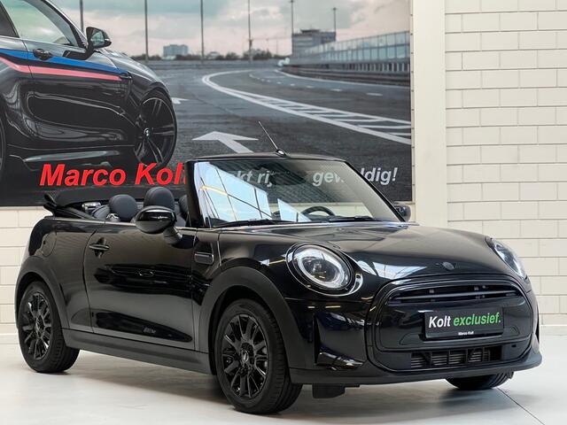 Mini COOPER Mini Cabrio 1.5 Turbo 136 PK / Airco / Navigatie / Apple Carplay / Leder Sport Int / LED / DAB /16" Victory Spoke Velgen / Always Open Timer / 1e Eigenaar!