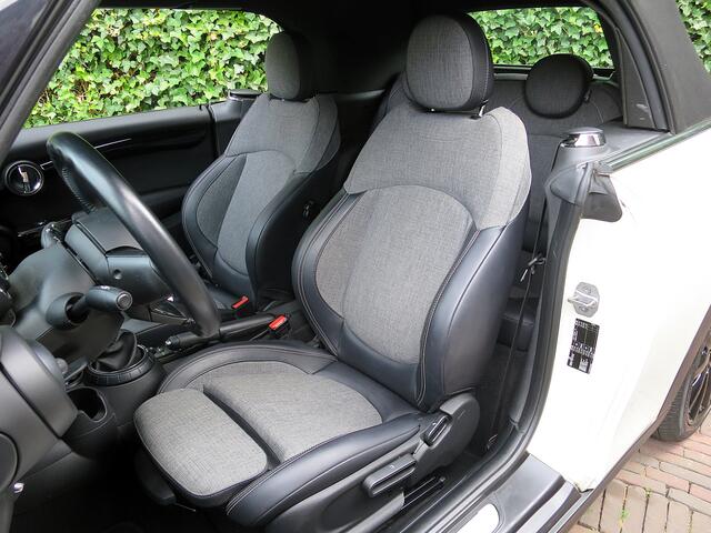Mini COOPER Cabrio 1.5 Chili F57 automaat van 1ste eig, LED, Clima, Stoelverw. en 17"