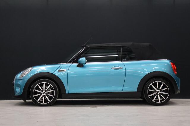 Mini COOPER Mini Cabrio 1.5 Chili Serious Business [STOELVERWARMING, PARKEERSENSOREN, HALF LEDER/STOF, BLUETOOTH, CRUISE CONTROL, AIRCO, NIEUWSTAAT]