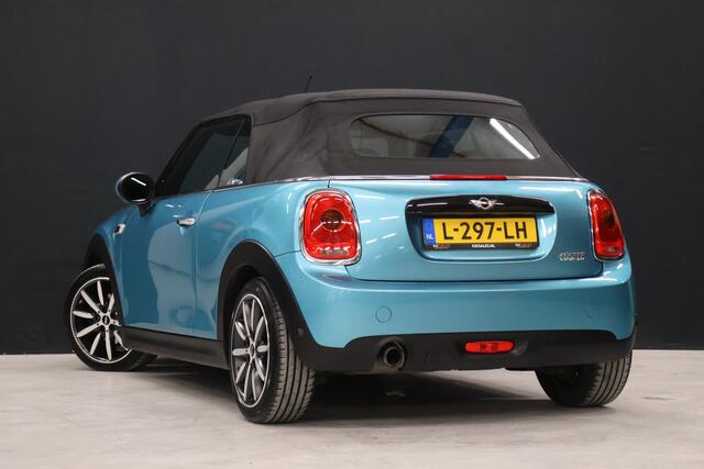 Mini COOPER Mini Cabrio 1.5 Chili Serious Business [STOELVERWARMING, PARKEERSENSOREN, HALF LEDER/STOF, BLUETOOTH, CRUISE CONTROL, AIRCO, NIEUWSTAAT]