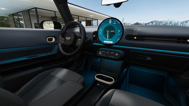 Mini COOPER Hatchback C Automaat / Blackyard / 17" U-Spoke grey