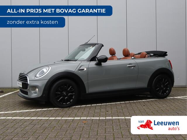 Mini COOPER Cabrio Pepper Business | Leder | H&K | Navigatie | LED