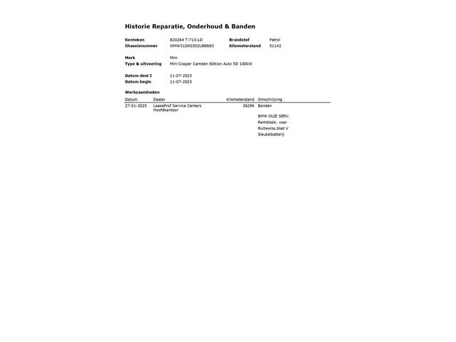Mini COOPER Mini 1.5 Camden Edition 1e-Eig. & Dealer-Onderh. BOVAG-Garantie. NL-Auto.