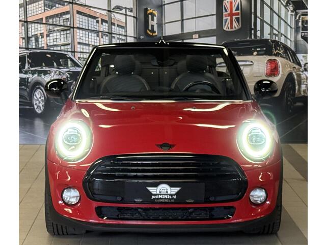 Mini COOPER CABRIO 136 pk CARPLAY NAVI LEDER UNION JACK FACELIFT